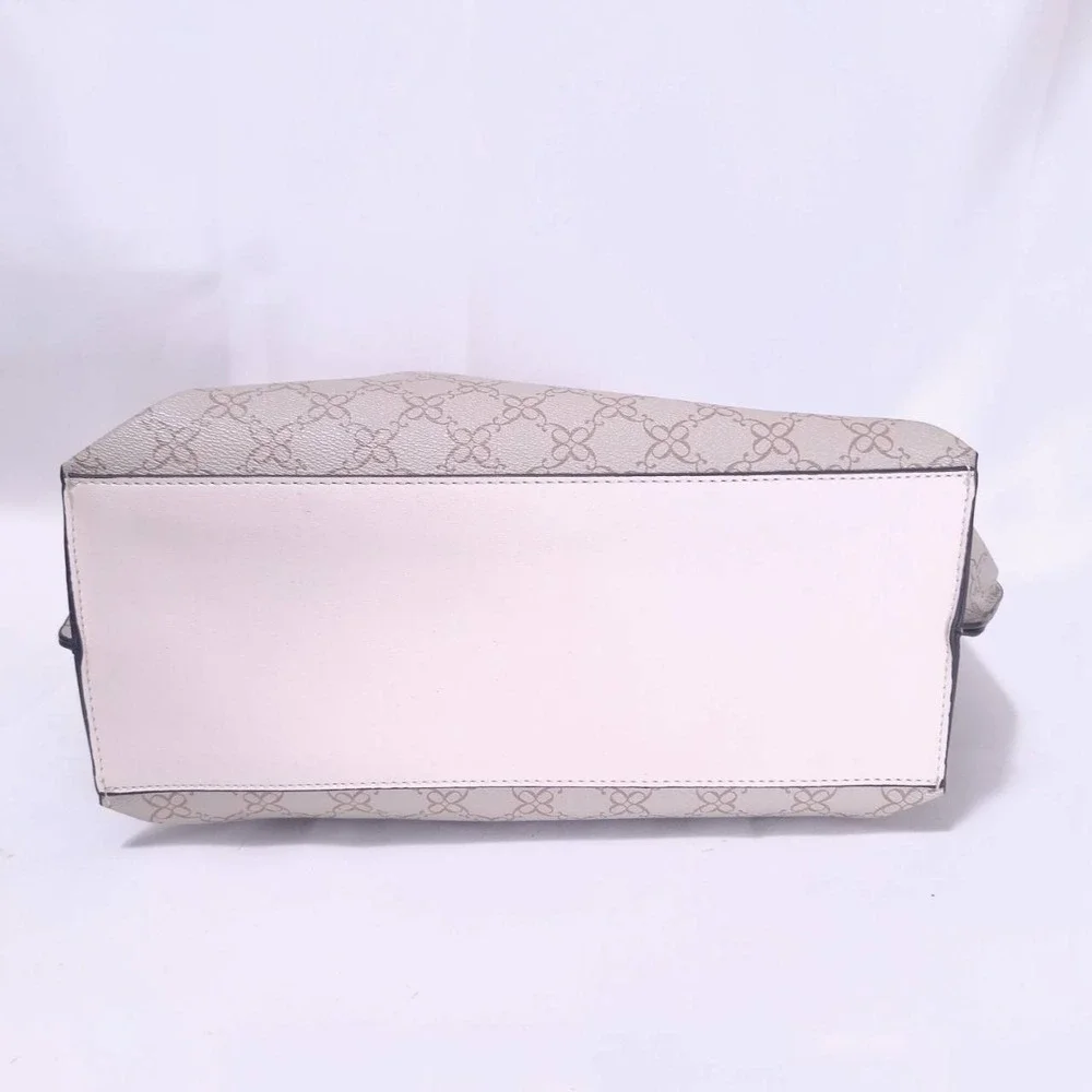Nine West Beige and Light Pink Tote Bag